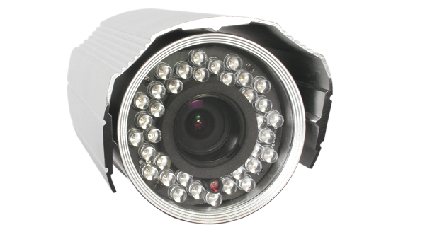 Câmera Day Night CI-70 SN full - CCD 1/3 Sony Super Had II / Lente 6.0mm / 600 linhas / 0 Lux (F 1.2) 55 LEDS / 35 metros / Proteção IP-66